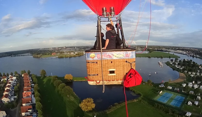Ballonvlucht vanuit Roermond over Limburg